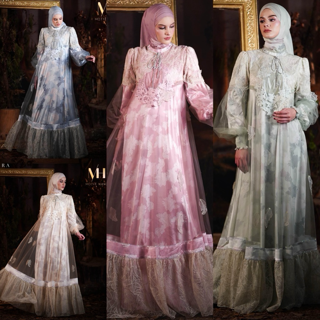 MOTIF HAWA GAMIS DRESS ELVARA ORI BY MOTIF HAWA