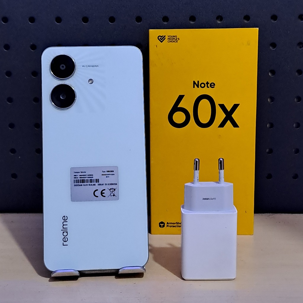 REALME NOTE 60X 4/64GB SECOND FULLSET BERGARANSI