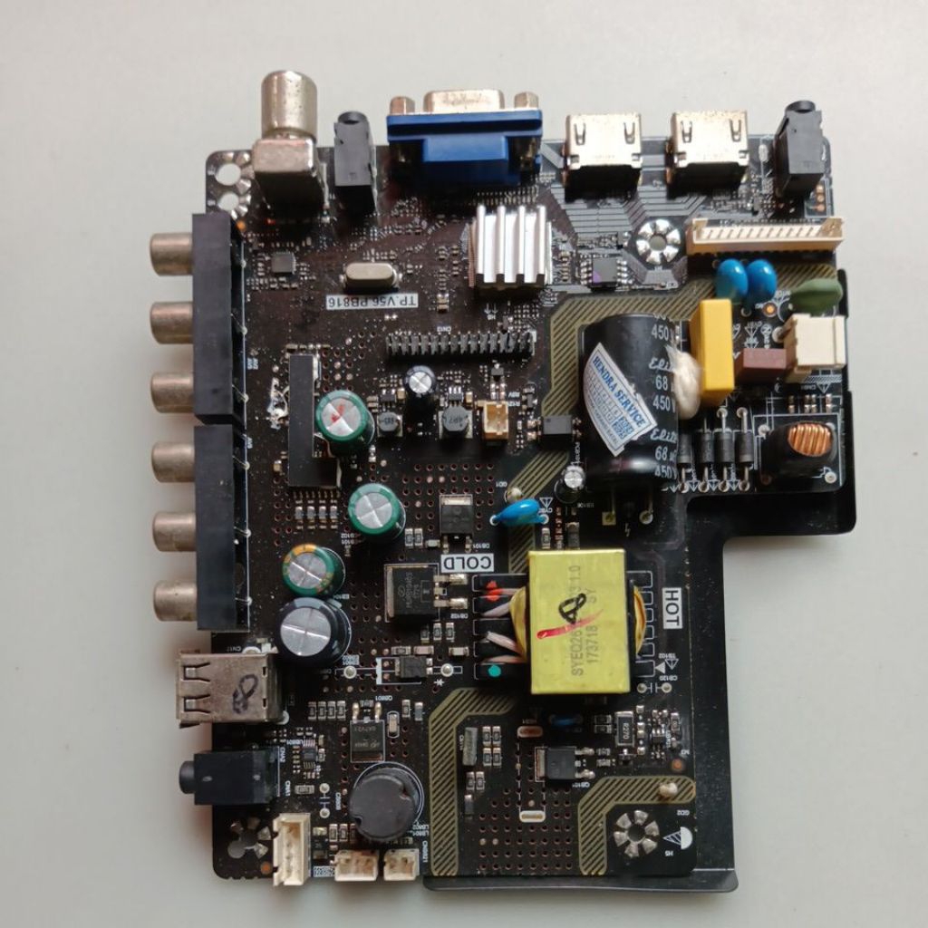 MB TV AKARI LP-32P88/MAINBOARD TV LED AKARI