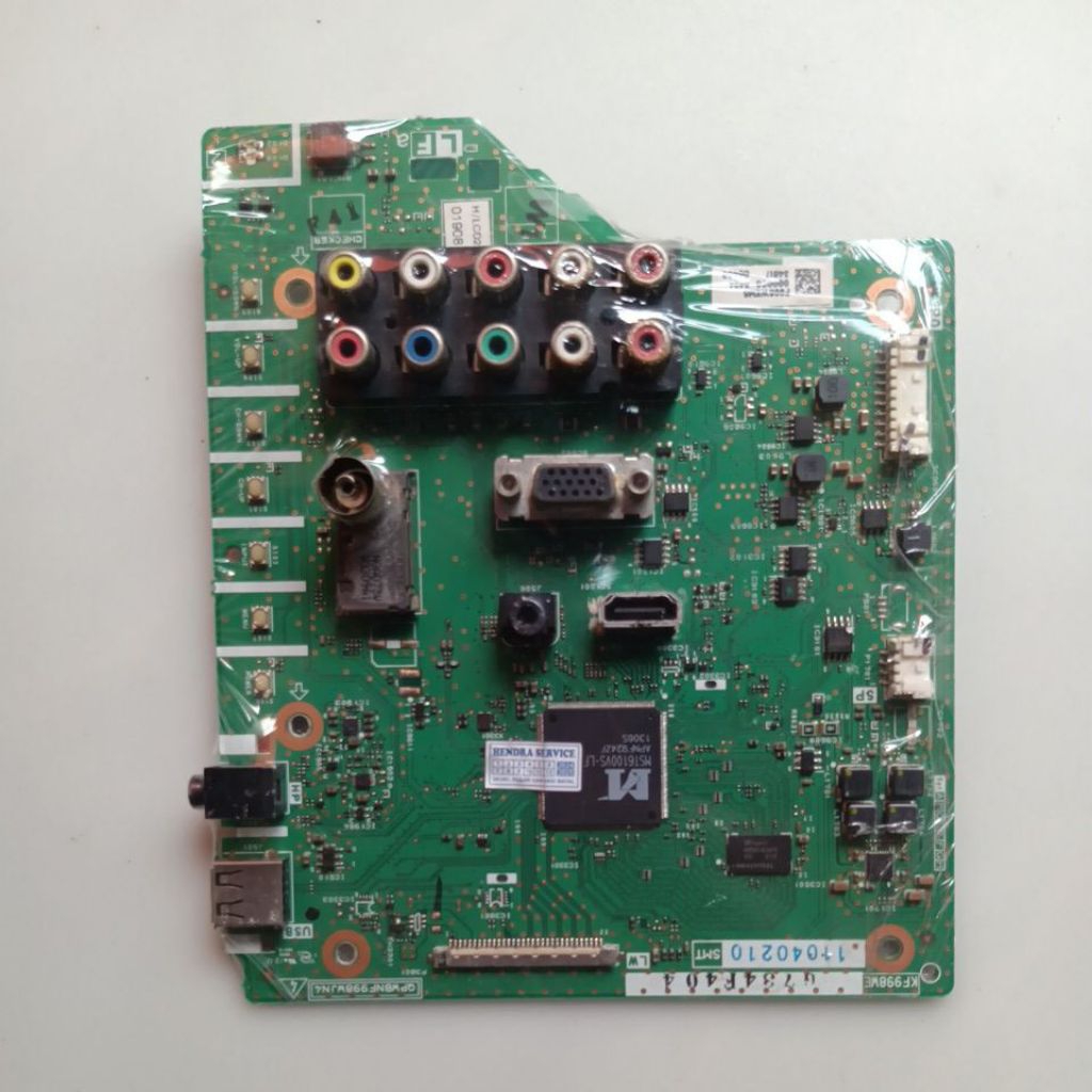 MB TV SHARP LC-32LE340M TUNER KECIL/MAINBOARD TV LED SHARP