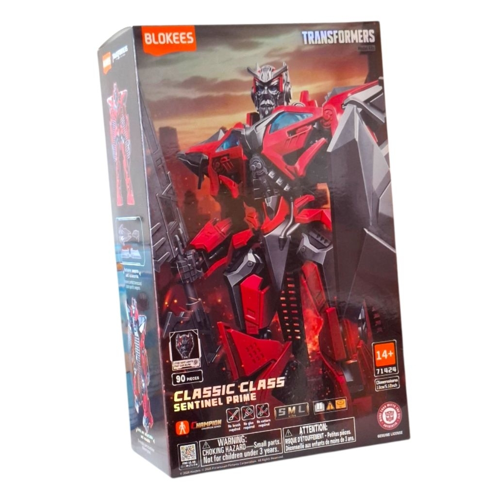 Blokees Transformers Classic Class Sentinel Prime