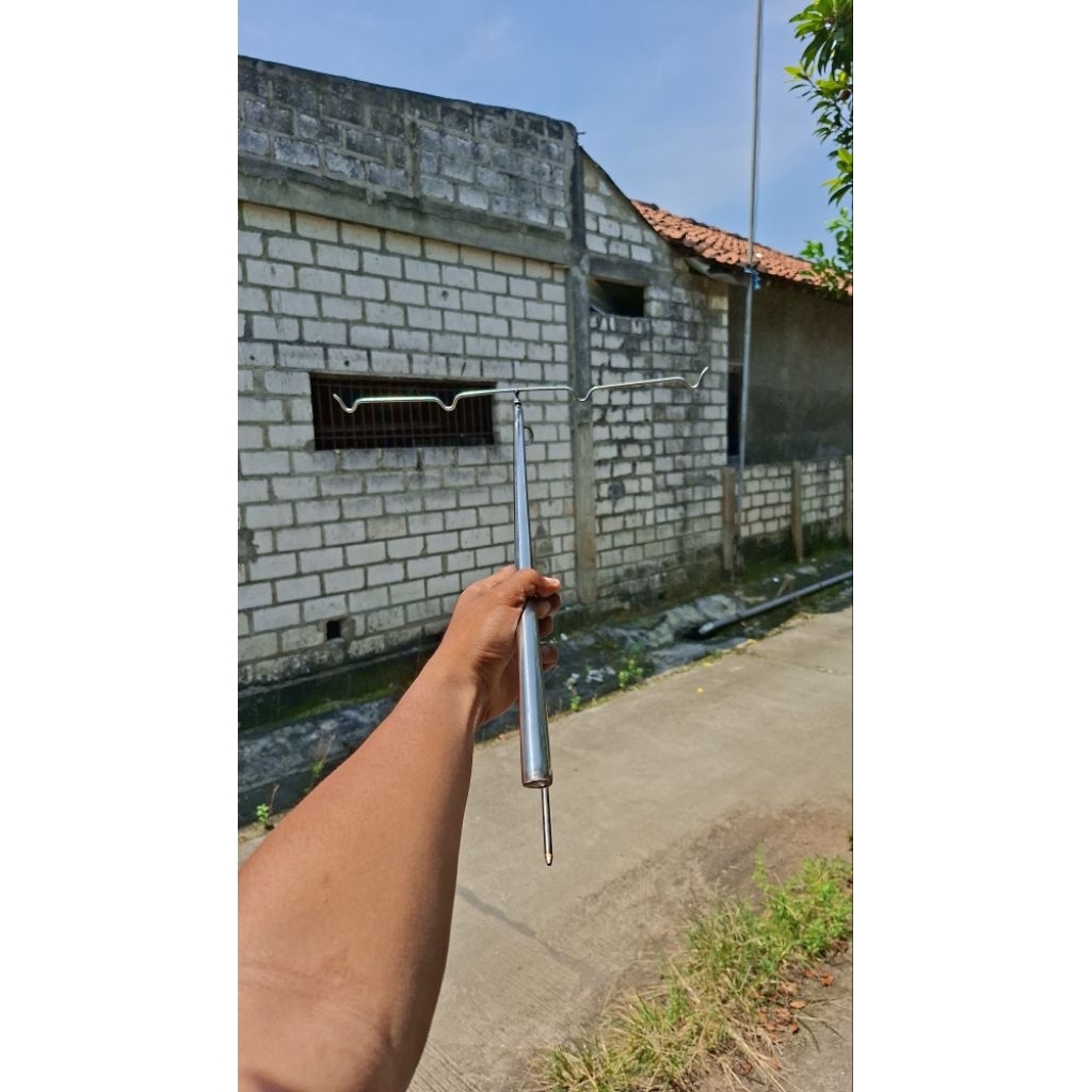 JAGRAK TEGEK PINGGIRAN UNTUK 4 TEMPAT TEGEK PJG 200cm STAINLESS STEEL