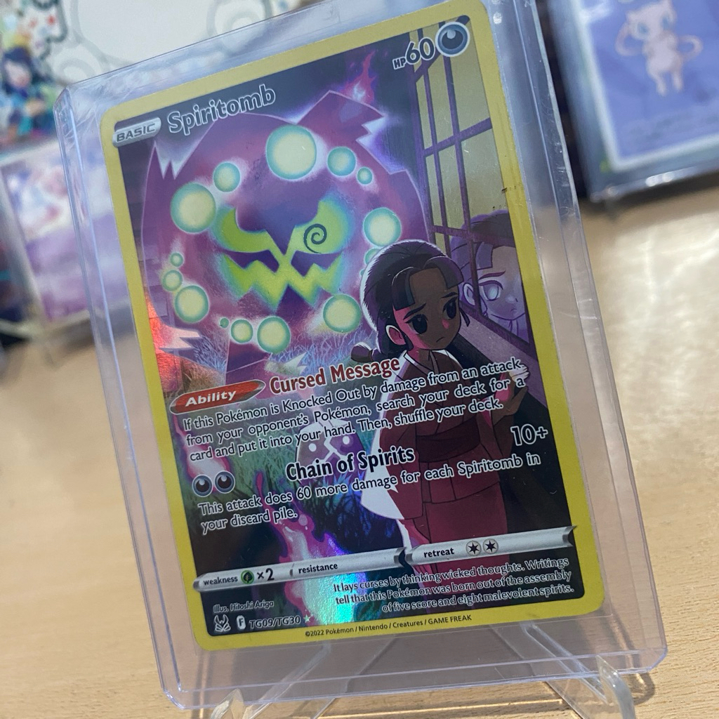 Spiritomb CHR TG09 /TG30 TCG Pokemon Lost Origin 2022