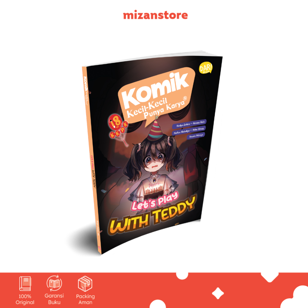 Komik Anak - Let's Play with Teddy - Buku Murah - KKPK - Mizan Yogyakarta