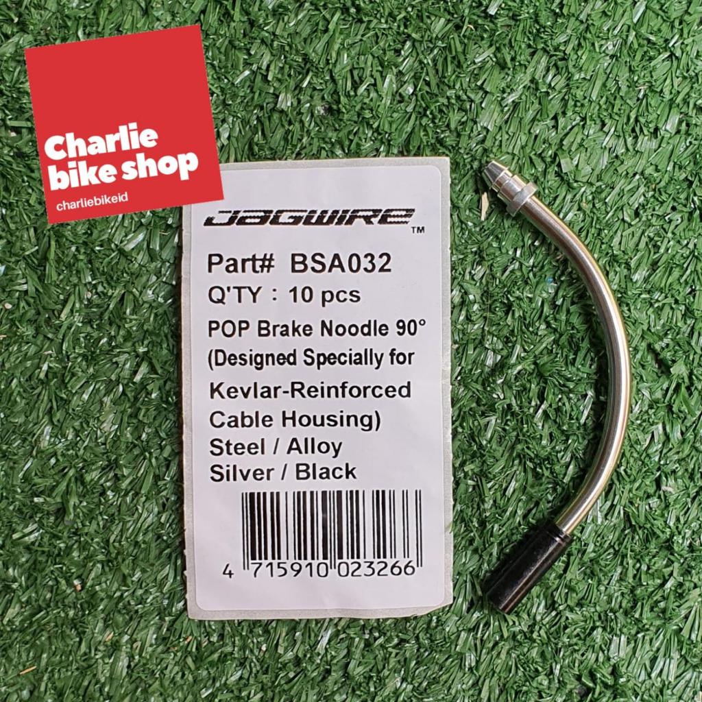 Pipa V-Brake JAGWIRE Noodles Cable Guide 90 derajat Alumunium BSA032