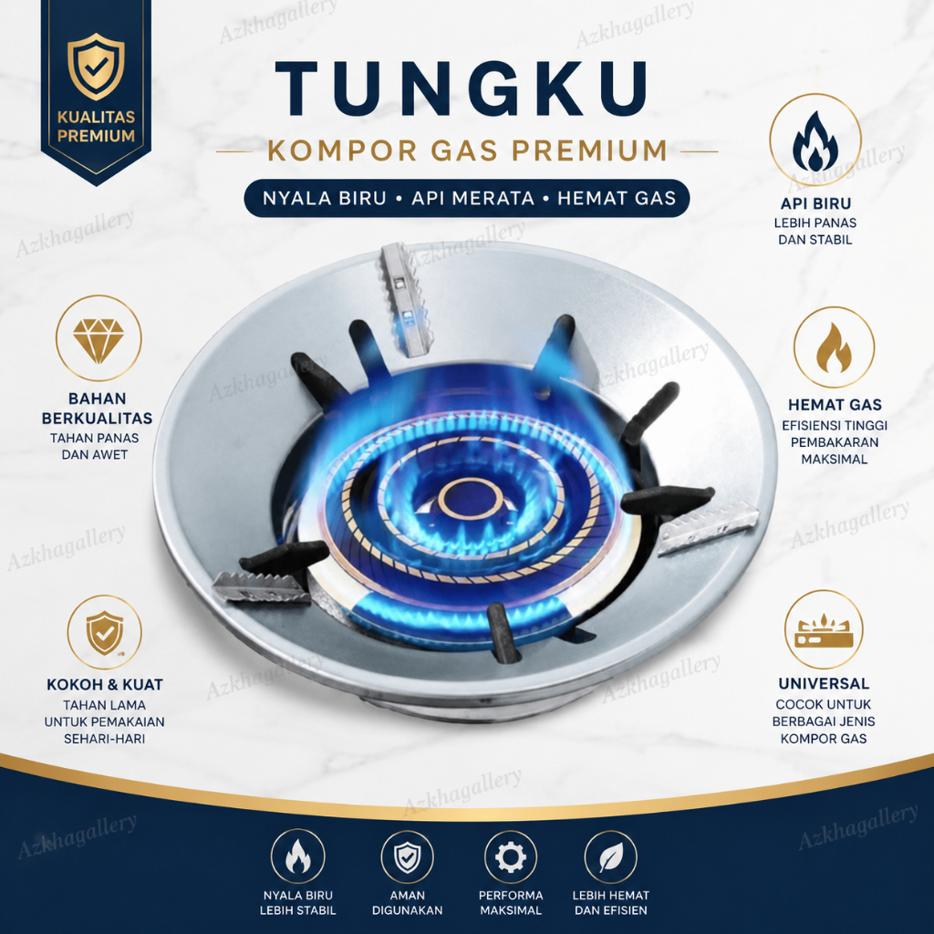 Tatakan  Kompor Stainless / Tatakan Alas Kompor / Cover Tatakan Kompor Gas