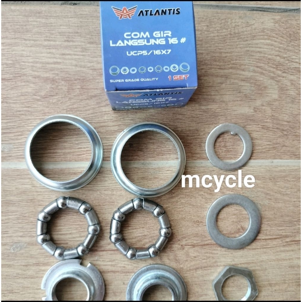 KOM GEAR LANGSUNG SEPEDA Atlantis 12/16/18 inch