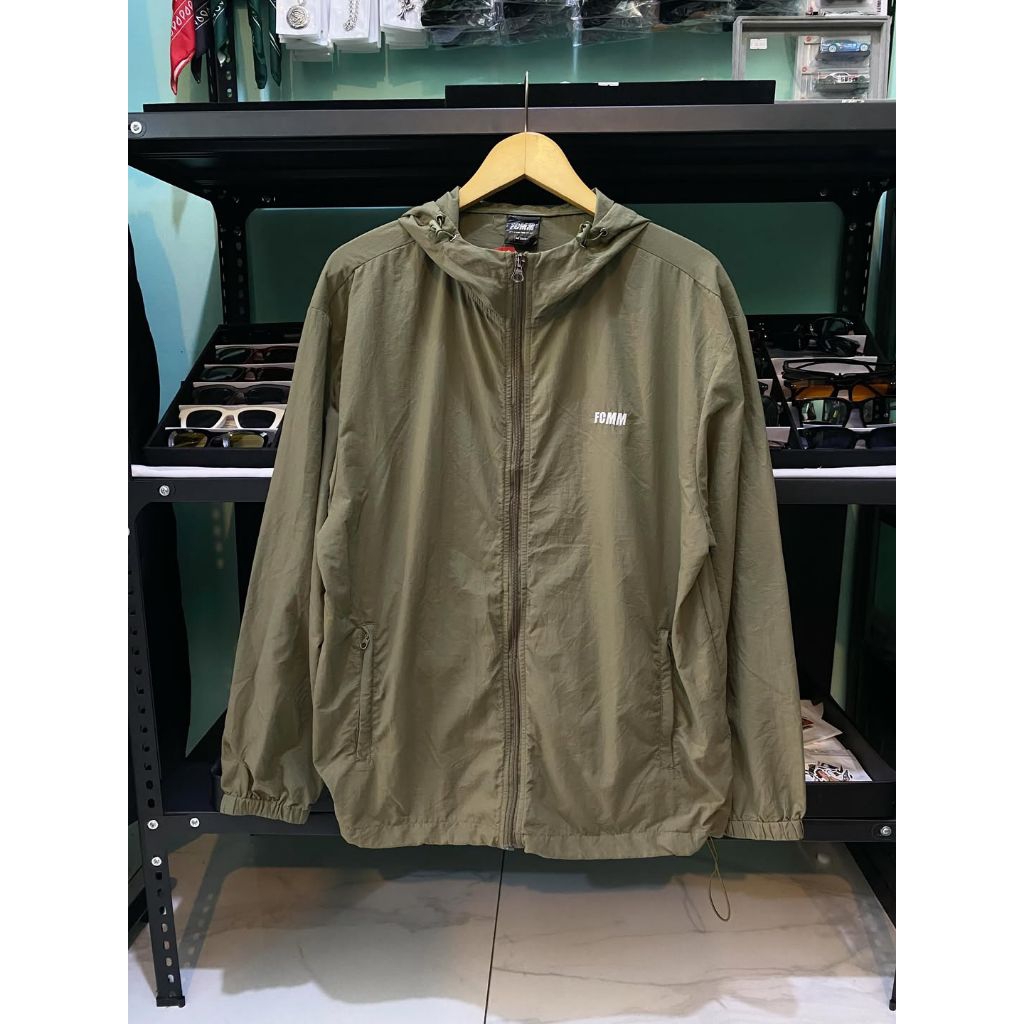 Windbreaker jacket FCMM packable jaket Authentic