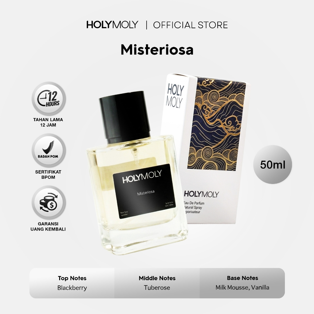 Holymoly - Misteriosa Parfum Aroma Vanilla Sweet Fruity Floral