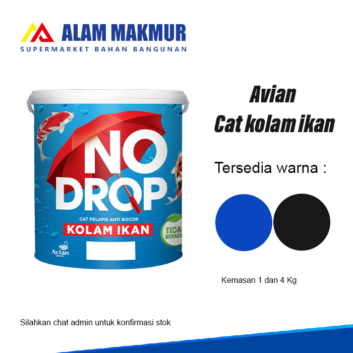 Avian cat kolam ikan/Avian no drop cat kolam ikan