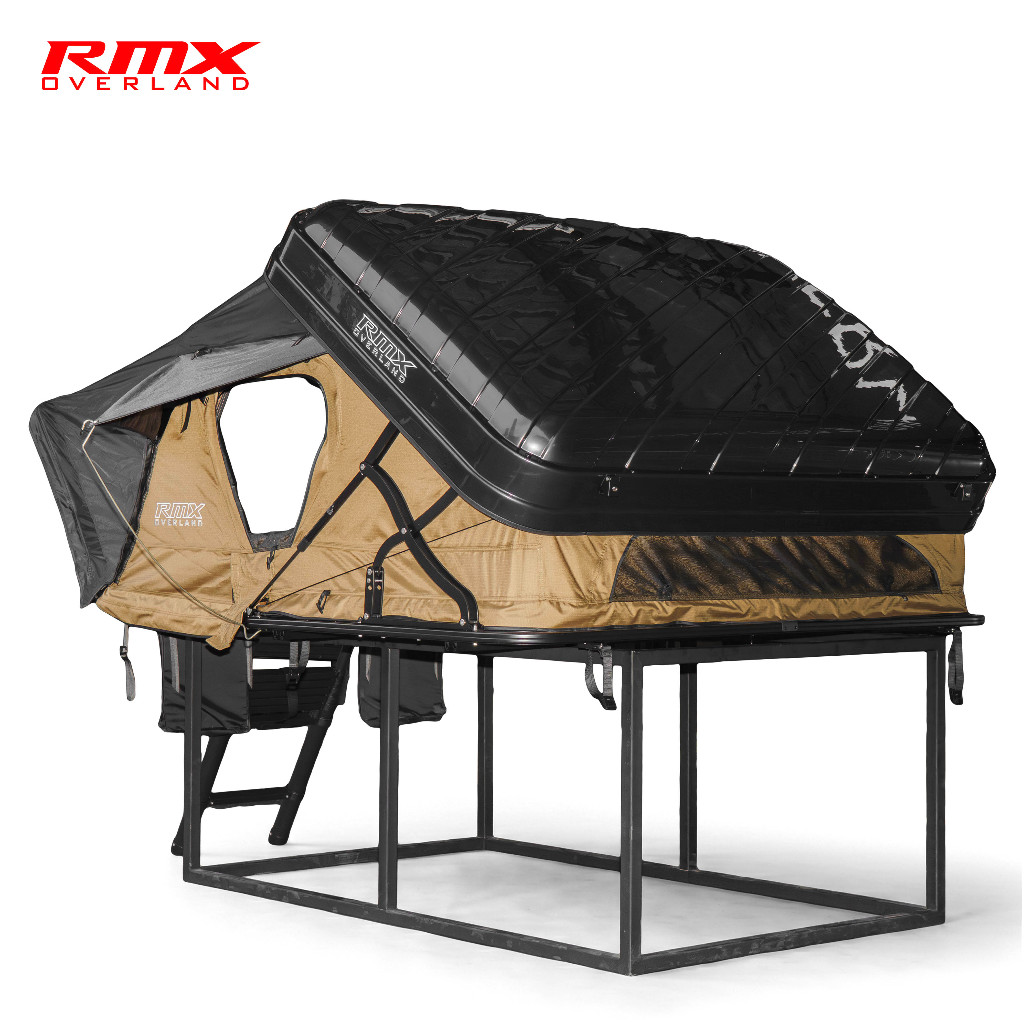 RMX Overland Roof Tent / Rooftop Tent Mobil Inspired 190 ABS Shell Premium - Tenda Atap Mobil