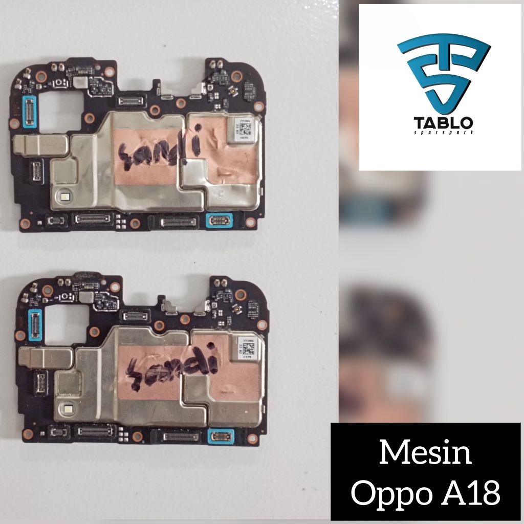 Mesin Oppo A18 hidup ada sandi