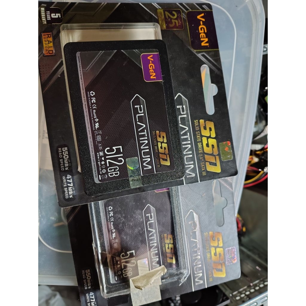 SSD sata V-Gen 512gb like new