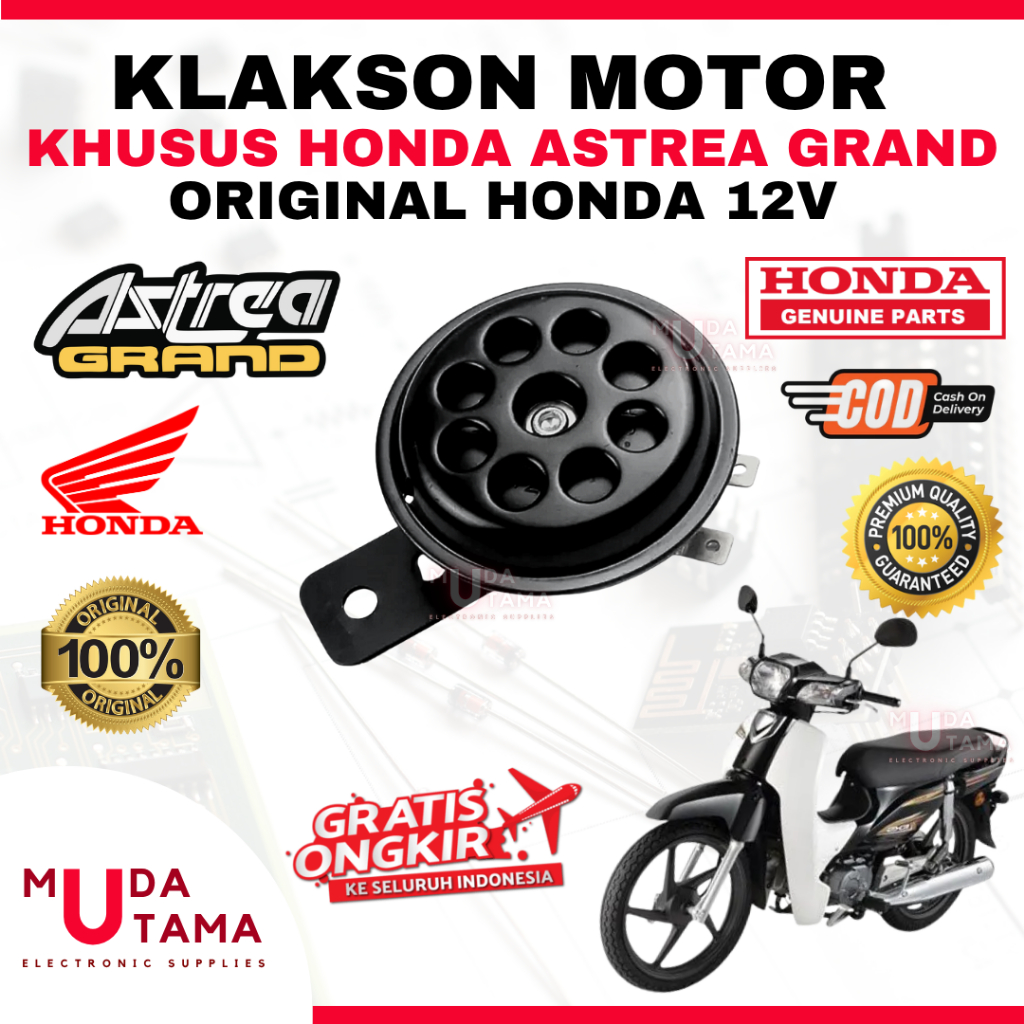Klakson HONDA ASTREA GRAND - ORIGINAL HONDA | Klakson Motor HONDA ASTREA GRAND | Klakson ASTREA GRAN