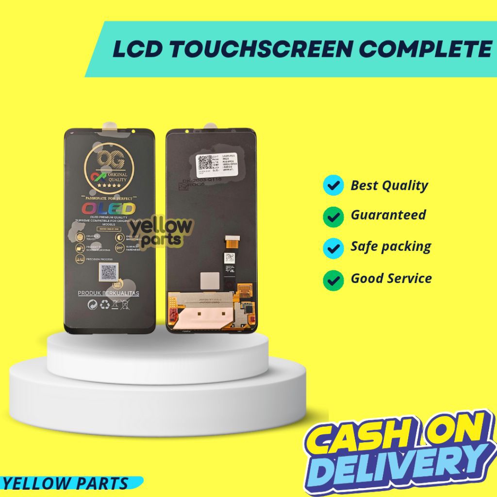LCD TOUCHSCREEN ASUS ROG PHONE 5 5S 5S PRO 6 6 PRO ZS673KS ZS676KS / ROG PHONE 5S /  ROG PHONE 5S PR