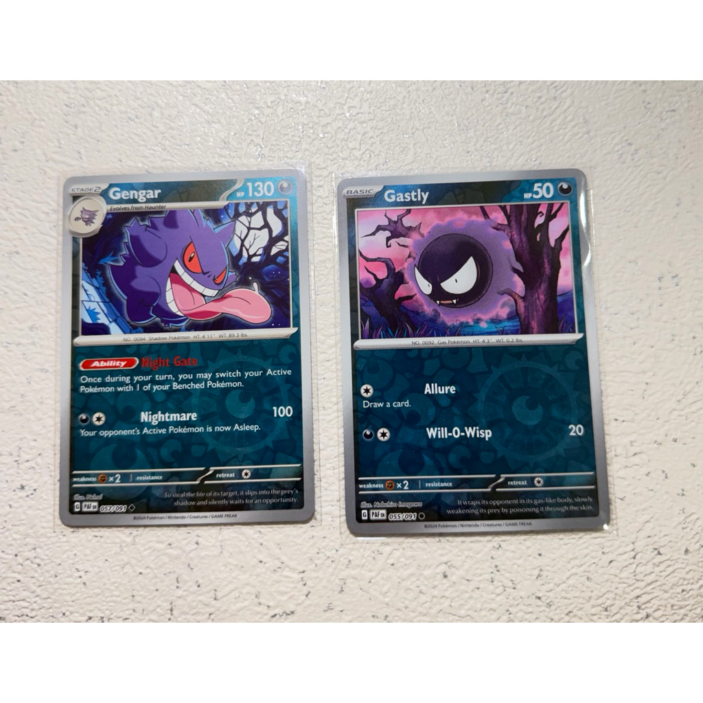 GENGAR GASTLY TCG POKEMON CARDS DECK MAINAN ORI SAR, AR, SR, RR, POKE BALL, MASTER BALL, HOLO, STAMP