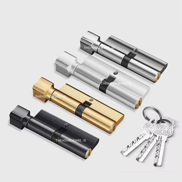 Silinder Kunci Pintu Kecil 3 Anak Kunci | Silinder Kunci Pintu 70mm Kecil