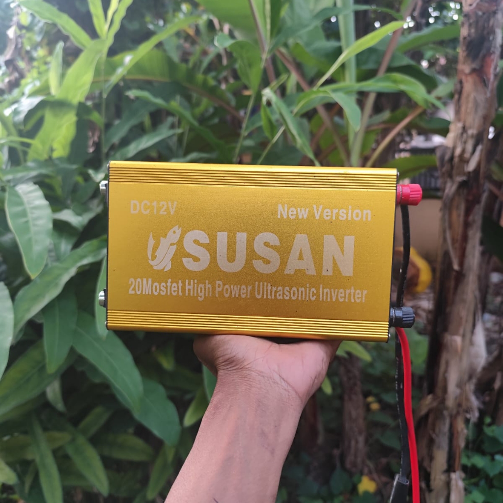 Susan 20Mosfet Inverter Ultrasonik 12V Daya Tinggiuntuk Outdoor dengan Perlindungan Baterai dan Frek