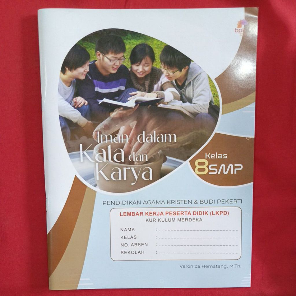 LKPD Pendidikan Agama Kristen kelas 8 SMP. BPK Gunung Mulia
