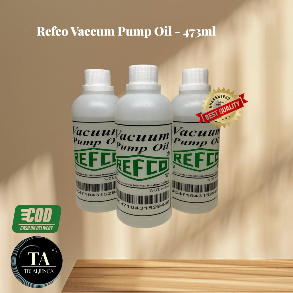 Refco Vacuum Pump Oil / Oli Vacuum AC - 473 ml