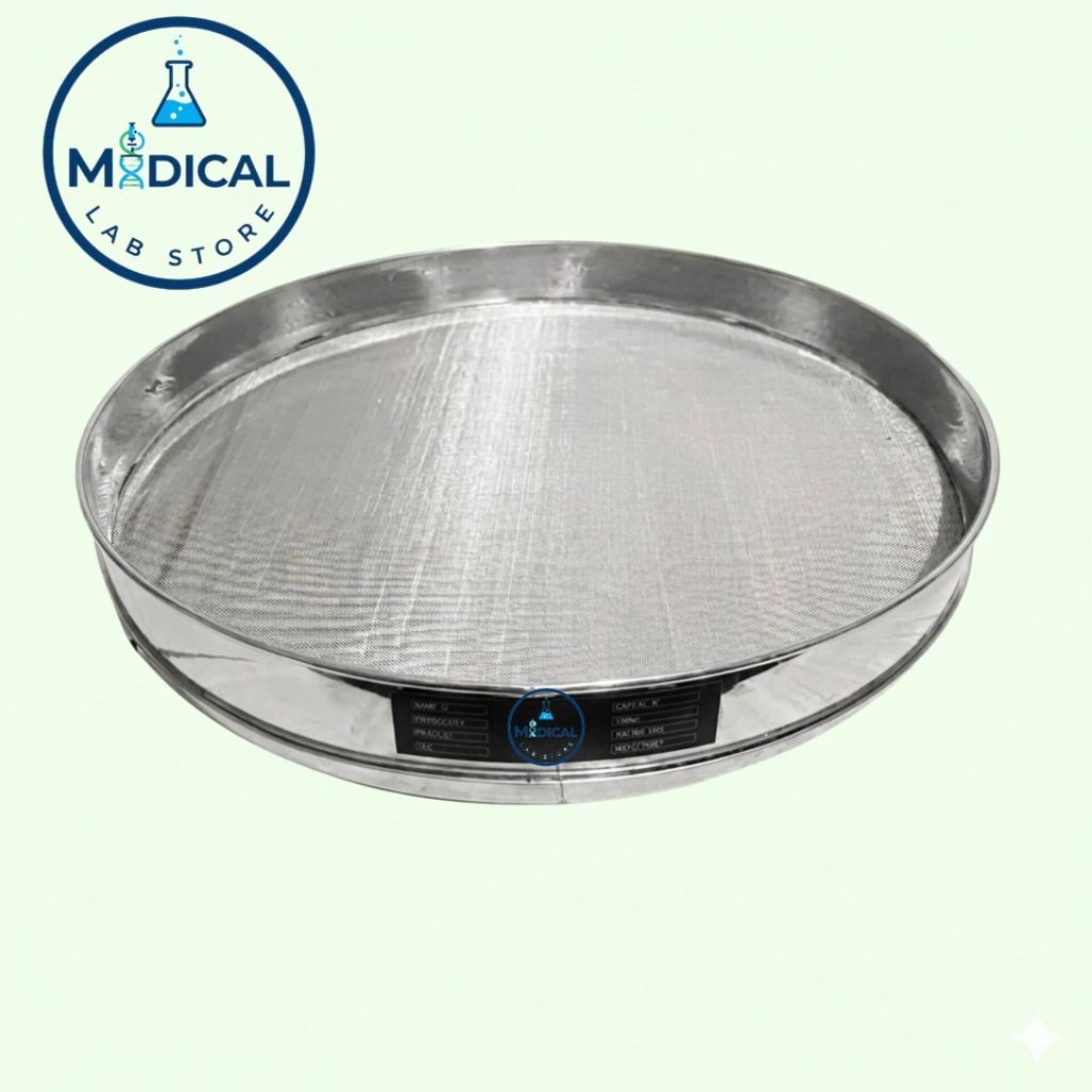 Test Sieve Ayakan Mesh 4 inch (100 mm) Diameter 40cm