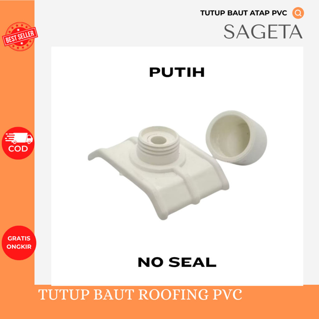 TUTUP BAUT ROOFING - ROOF SEAL - TUTUP BAUT ATAP PVC - PENUTUP BAUT ATAP GENTENG