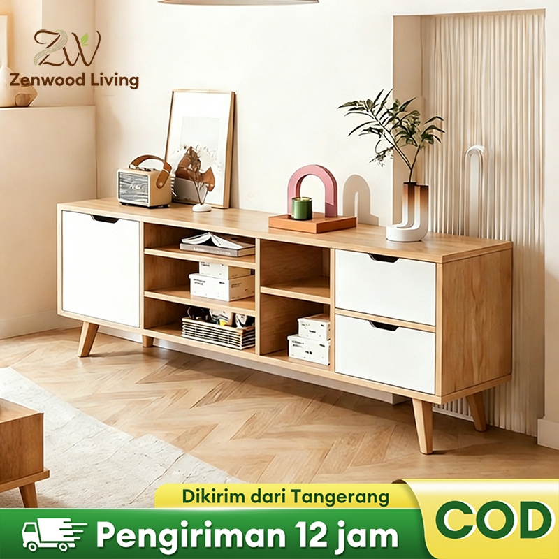 adikah Meja TV Rak TV Meja TV Minimalis Rak TV Minimalis Bufet TV Minimalis Kayu Modern Murah