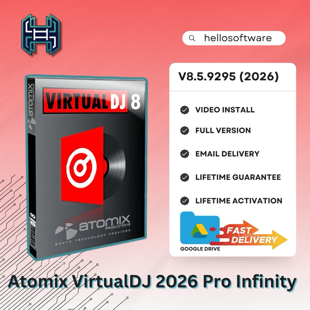 Atomix Virtual DJ 2026 Pro Infinity v8.5.9295 Full Version (Versi Terbaru)