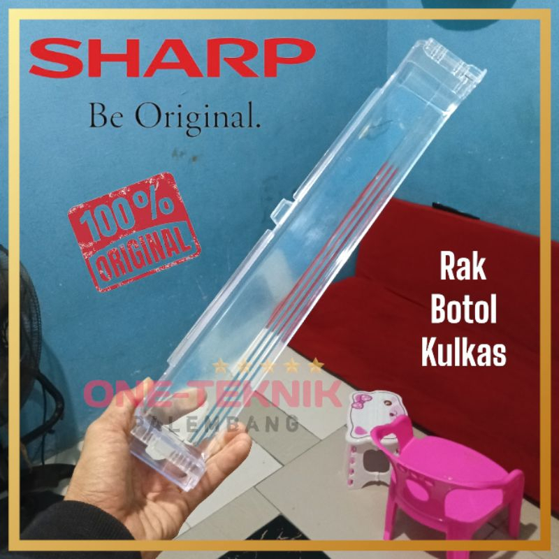 RAK BOTOL KULKAS SHARP ORIGINAL | RAK MINUMAN KULKAS SJ 420 ORIGINAL SHARP