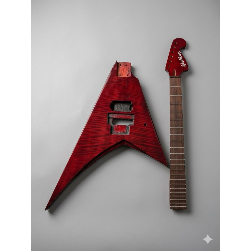 Neck Body Washburn X Series Gitar Elektrik (Bekas Display)
