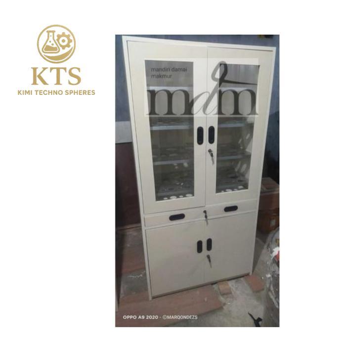 Lemari Penyimpanan Glassware Alat Laboratorium / Alat Lab Murah