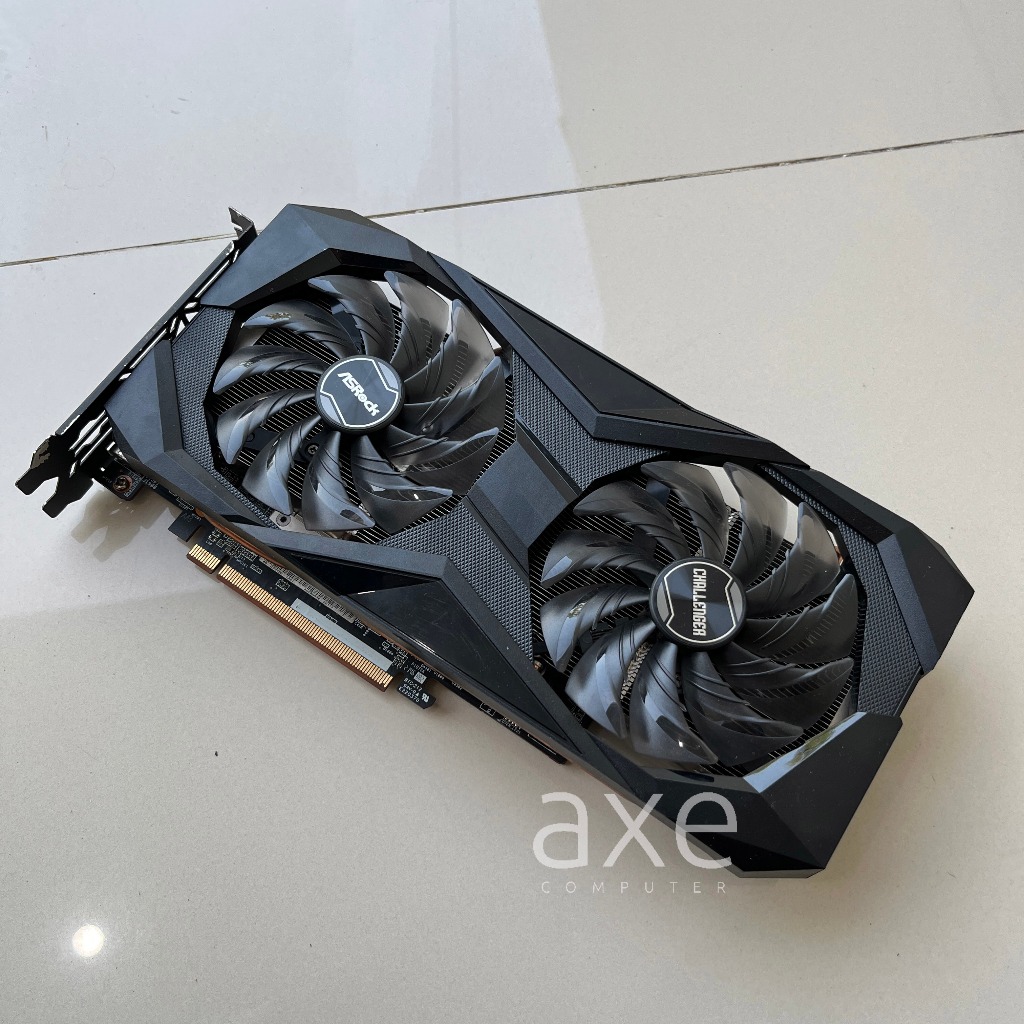 RX 6600 XT asrock challnger 2 fan bekas servis
