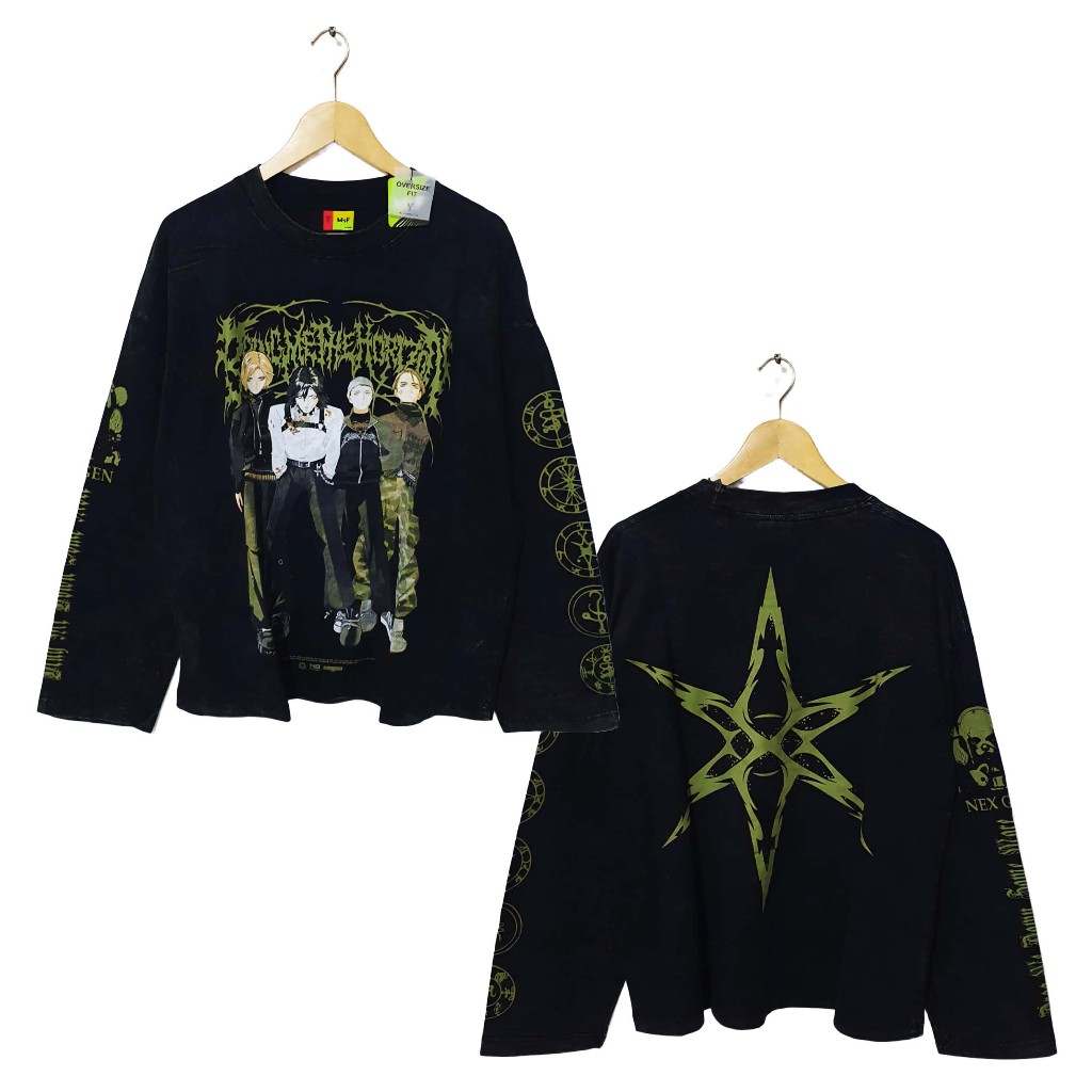 KAOS BAND / BMTH / NEX GEN / LENGAN PANJANG / ACID WASH