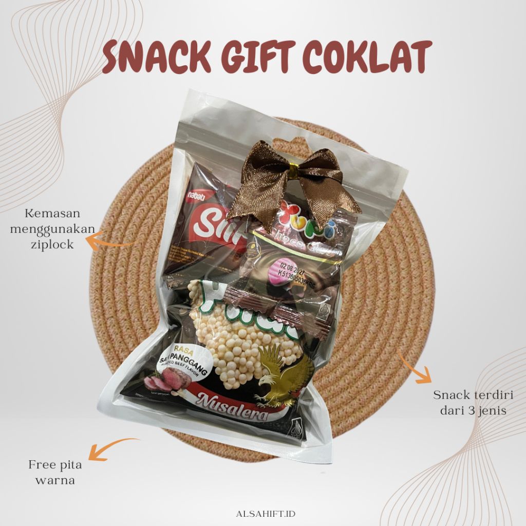 MINI GIFT SNACK COKLAT / PAKET JAJAN KECIL / MINI HAMPERS