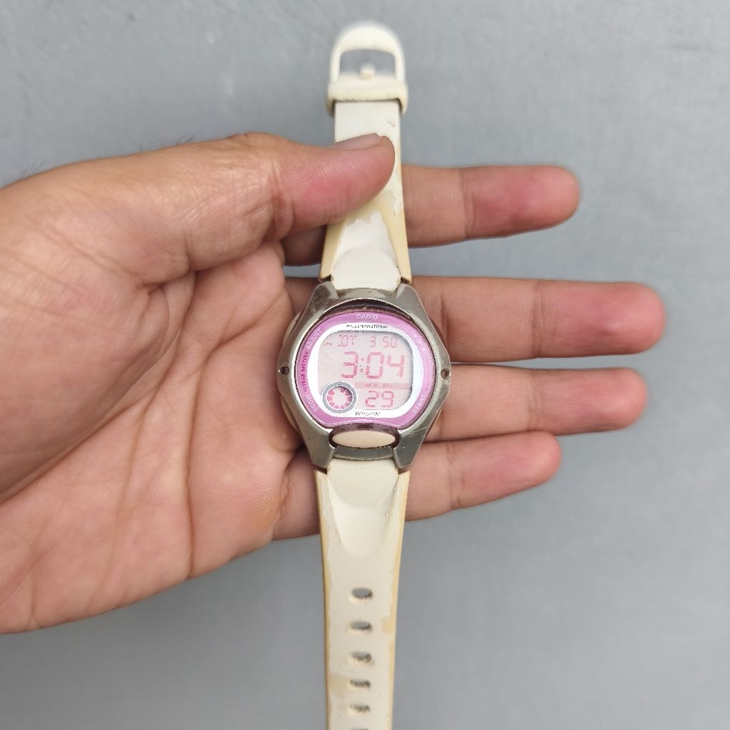 JAM TANGAN CASIO LW-200 VINTAGE BEKAS SECOND NOT SEIKO