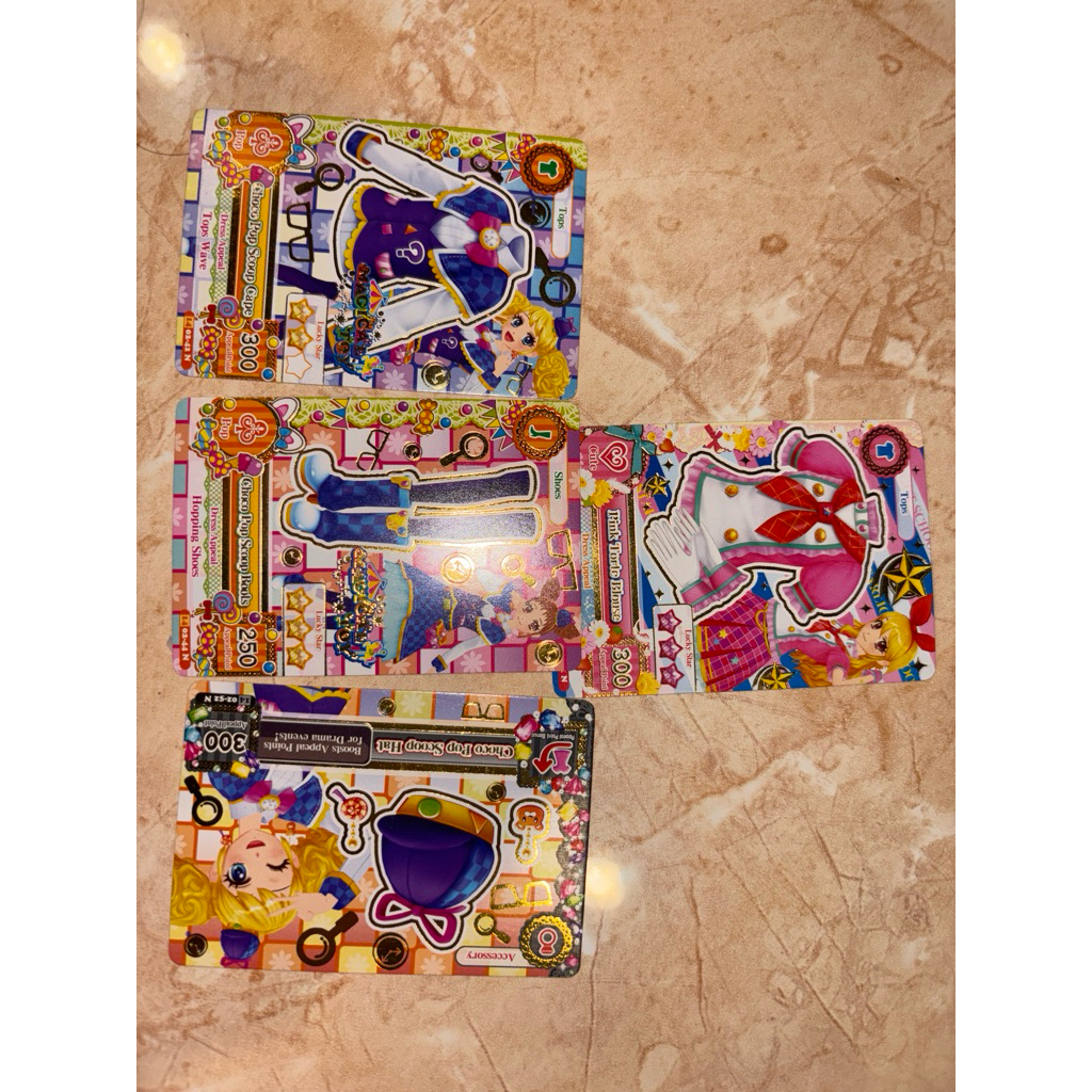 [BOOKED] Aikatsu Choco Pop set & Pink torte top