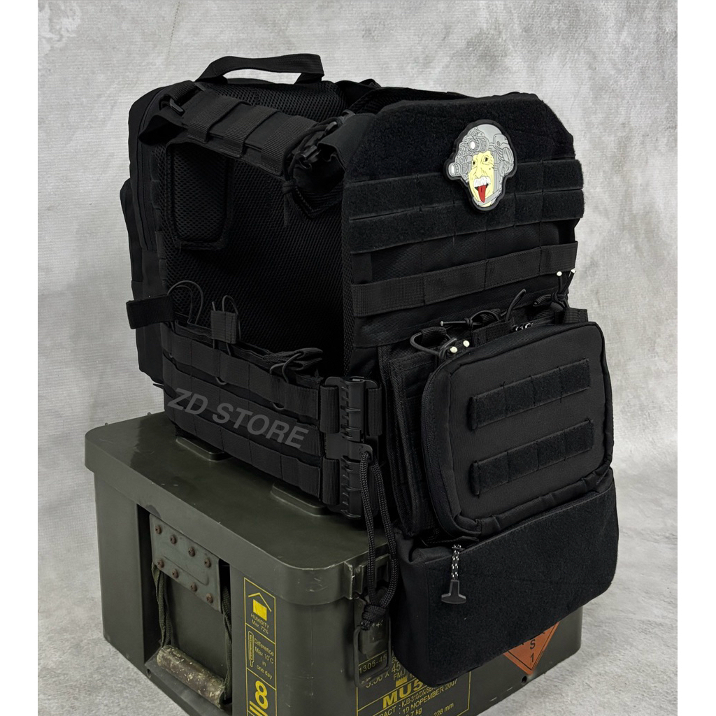 Body Vest Tactical Black Viper Dublikat Hitam/Body Vest Tactical Hitam