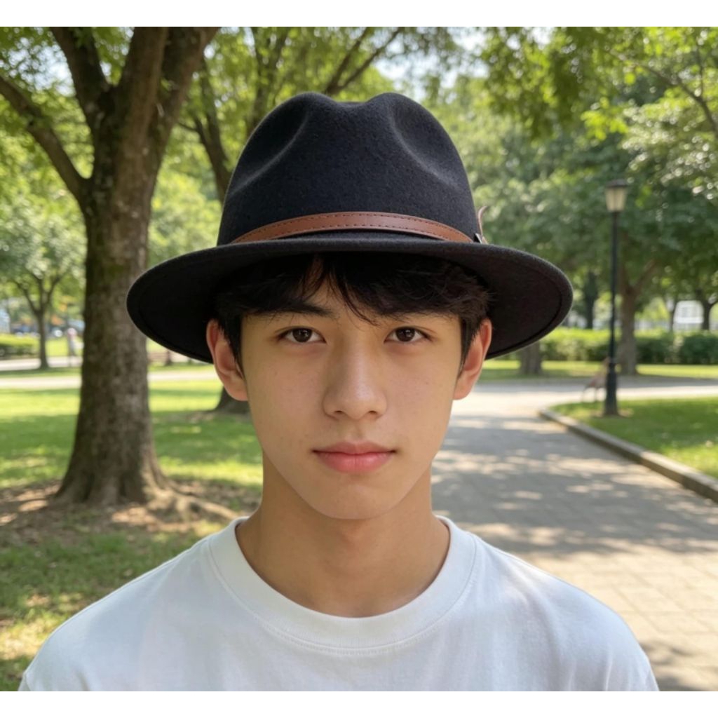 Topi Laken Fedora Dewasa|Laken Fedora