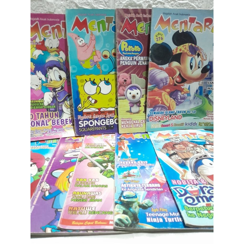 Majalah anak MENTARI putera harapan RANDOM