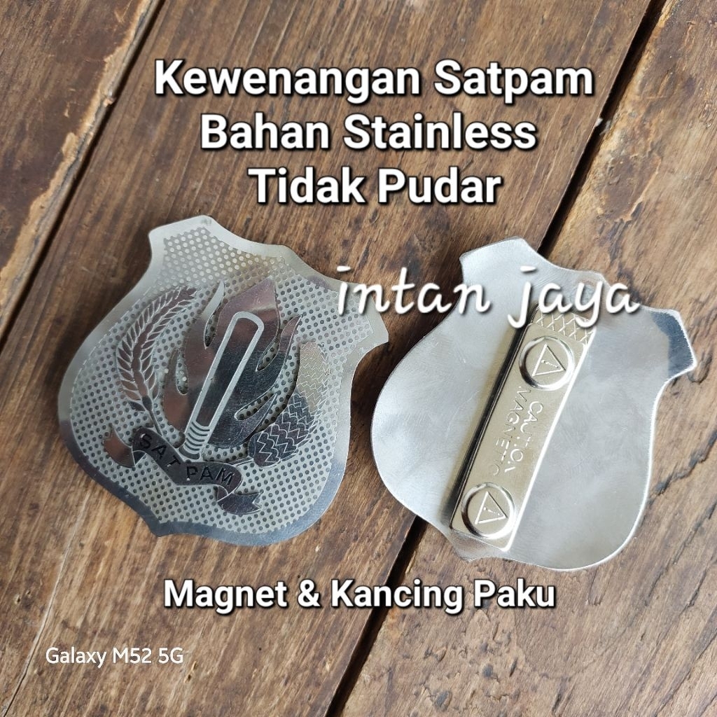 Pin KEWENANGAN SATPAM | Pin SATPAM BESAR
