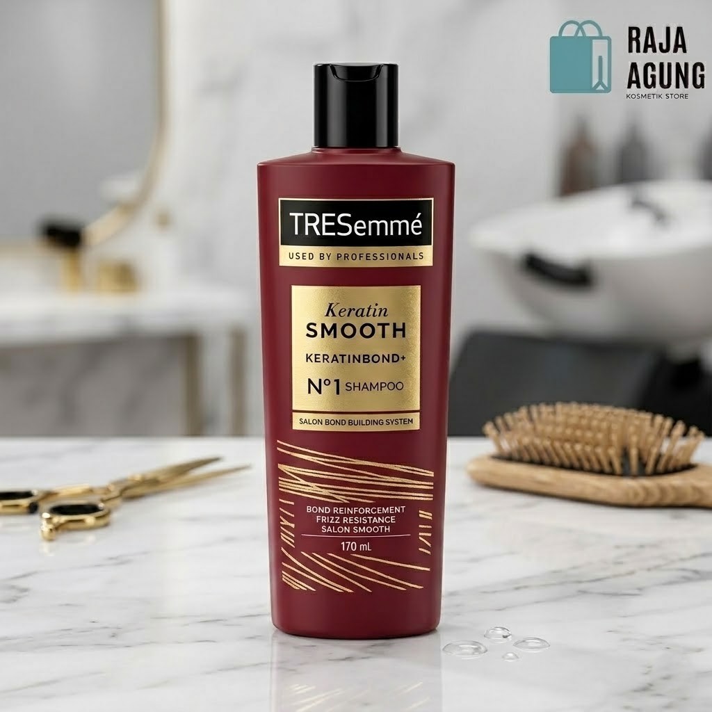 Tresemme Shampoo 170ml Keratin Smooth KeratinBond - Sampo