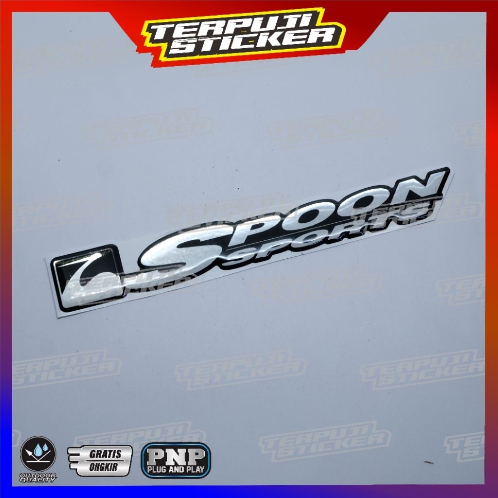 emblem spoon sport/emblem honda spoon sport