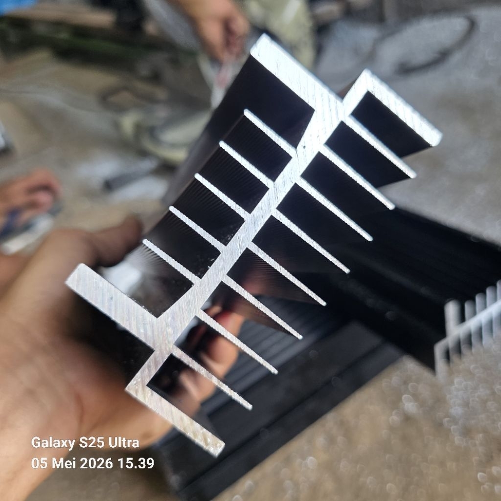 heatsink  buil up3u  35cm hitam