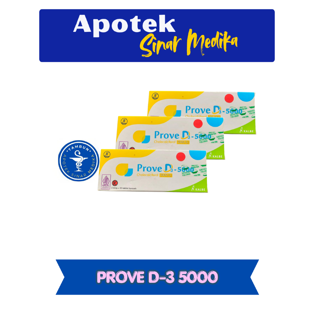 PROVE VITAMIN D3 - 5000 IU STRIP