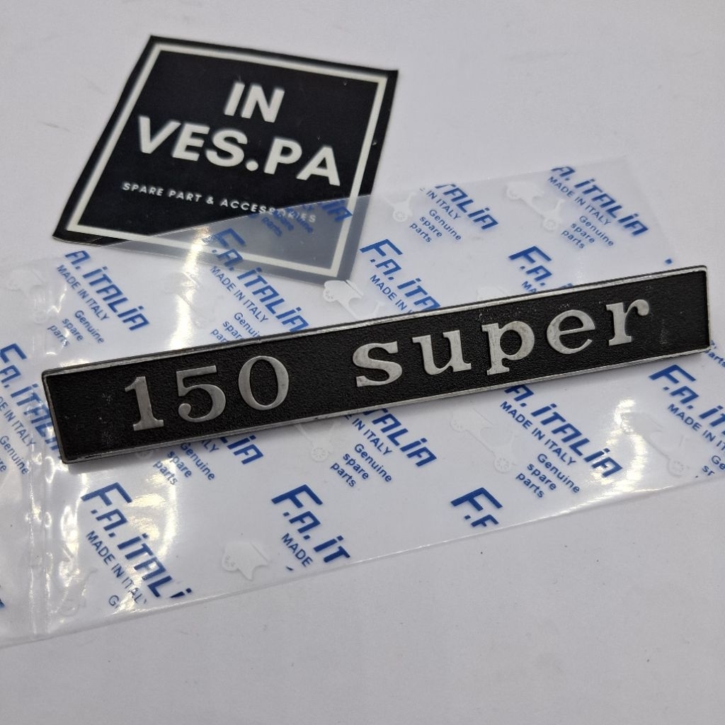 Emblem balok vespa emblem belakang original bomisa vespa super