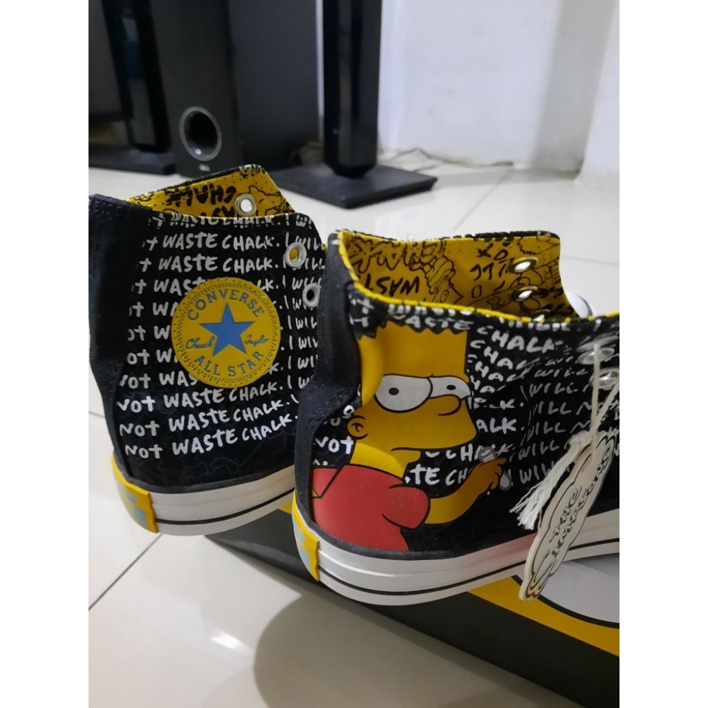 sepatu converse limited edition simpson chalk