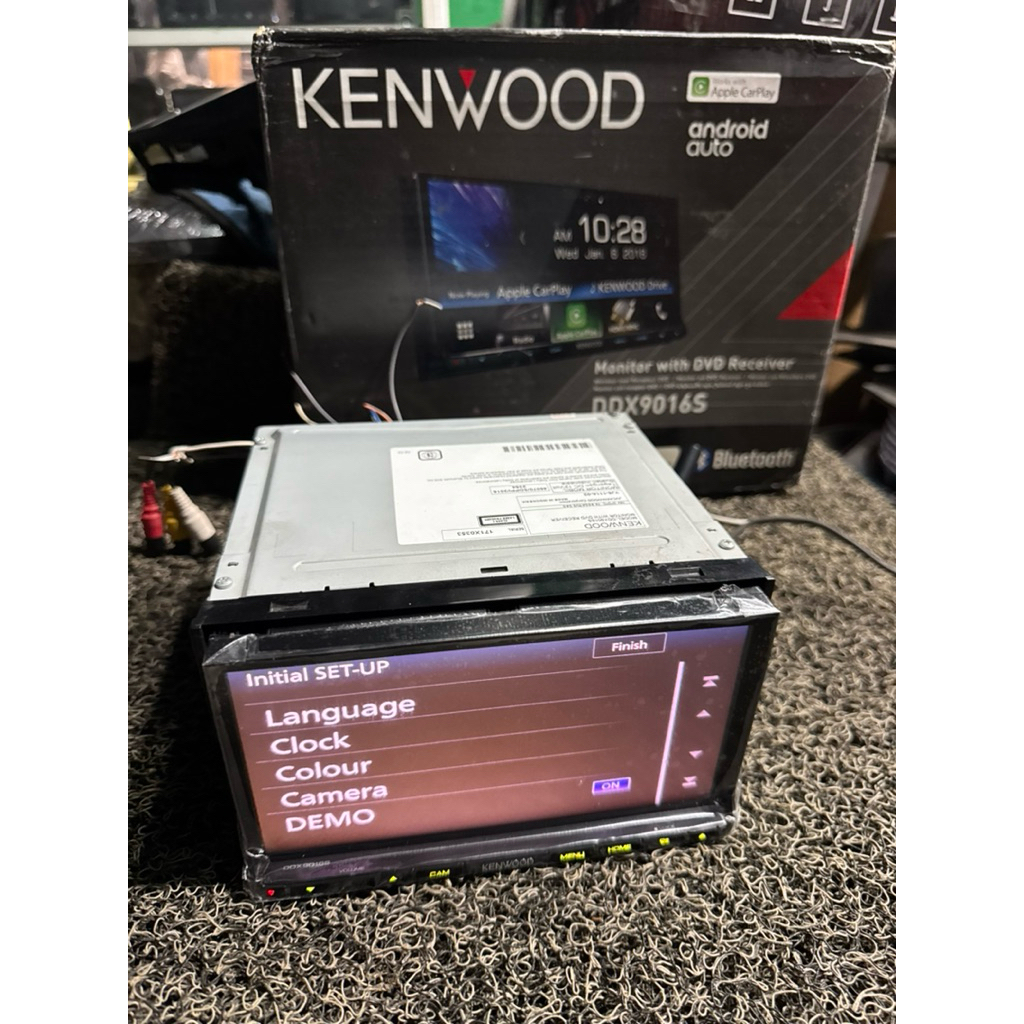 Head Unit KENWOOD DDX9016s Apple carplay dan auto android