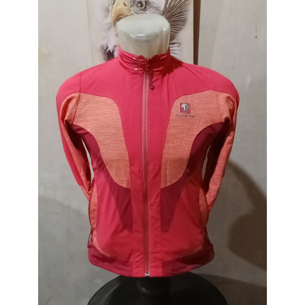 Jacket Tracktop Black Yak Sport Size S