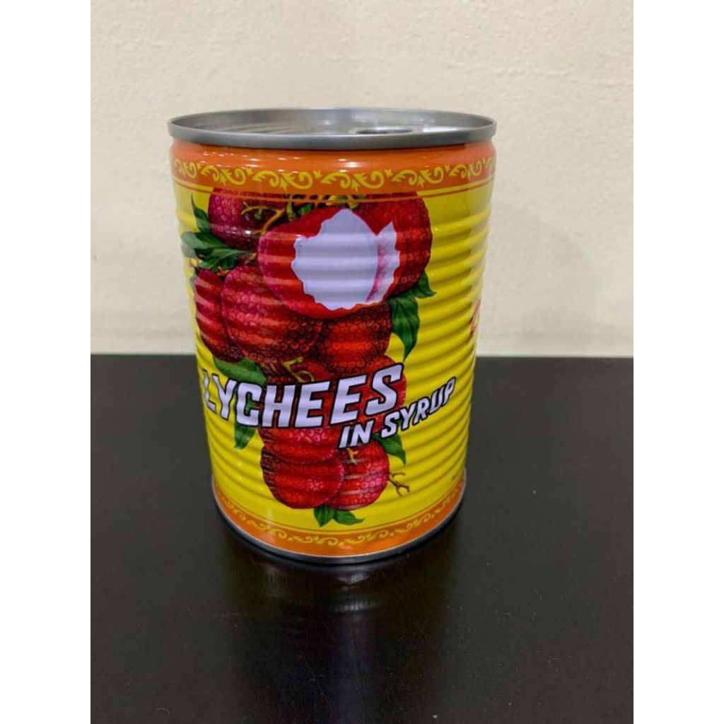 Kaleng Leci REDBOAT 567gr - Buah Leci Segar dalam Sirup, Cocok untuk Sop Buah