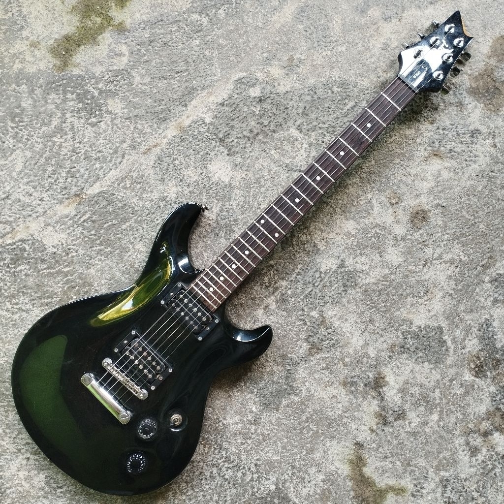 GITAR LISTRIK ORIGINAL CORT M200 BLACK SECOND MURAH